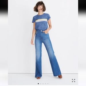 Madewell 11' High -Rise Flare Jeans